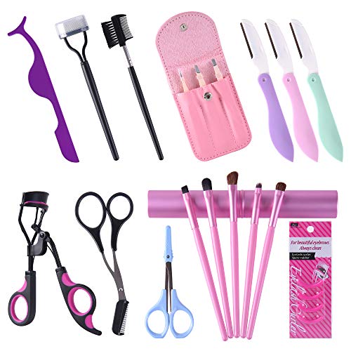 Eyelash Curler Set, MIWILUKI 20 In 1 Eyelash Curler Kit, Lash Curler For Women, Eye Lash Curler Tool, Lash Curler- One Set Get All