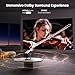 [Netflix-Licensed & 4K Support & Auto Focus]- Smart Projector with WiFi 6 and 2-Way Bluetooth, Dolby Audio/ Auto Keystone/Zoom,360°Adjustable Stand, iWIMIUS Mini Portable Outdoor Proyector w/ HDMI ARC