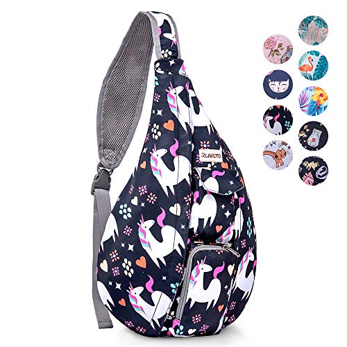 Sling Bag for Women, Water Resistant Sling Backpack Lightweight Crossbody Backpack
