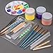 Whaline 25 Set Mandala Dotting Tool Set for Art Rock Painting, Nail Painting, Drawing & Drafting and Crafts