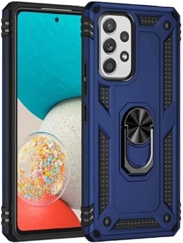 Gadgetgyz Shockproof Armor Stand Case for Samsung Galaxy A31 - BLUE