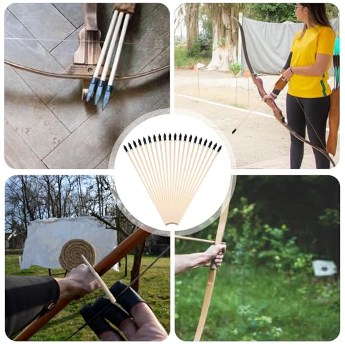 BEXEED® Ersatzpfeile mit Gummispitze für Pfeil und Bogen Kinder Holz Set (10 STK Ersatzpfeile Outdoor) 7 BEXEED® Ersatzpfeile mit Gummispitze für Pfeil und Bogen Kinder Holz Set (10 STK Ersatzpfeile Outdoor) – Bild 7