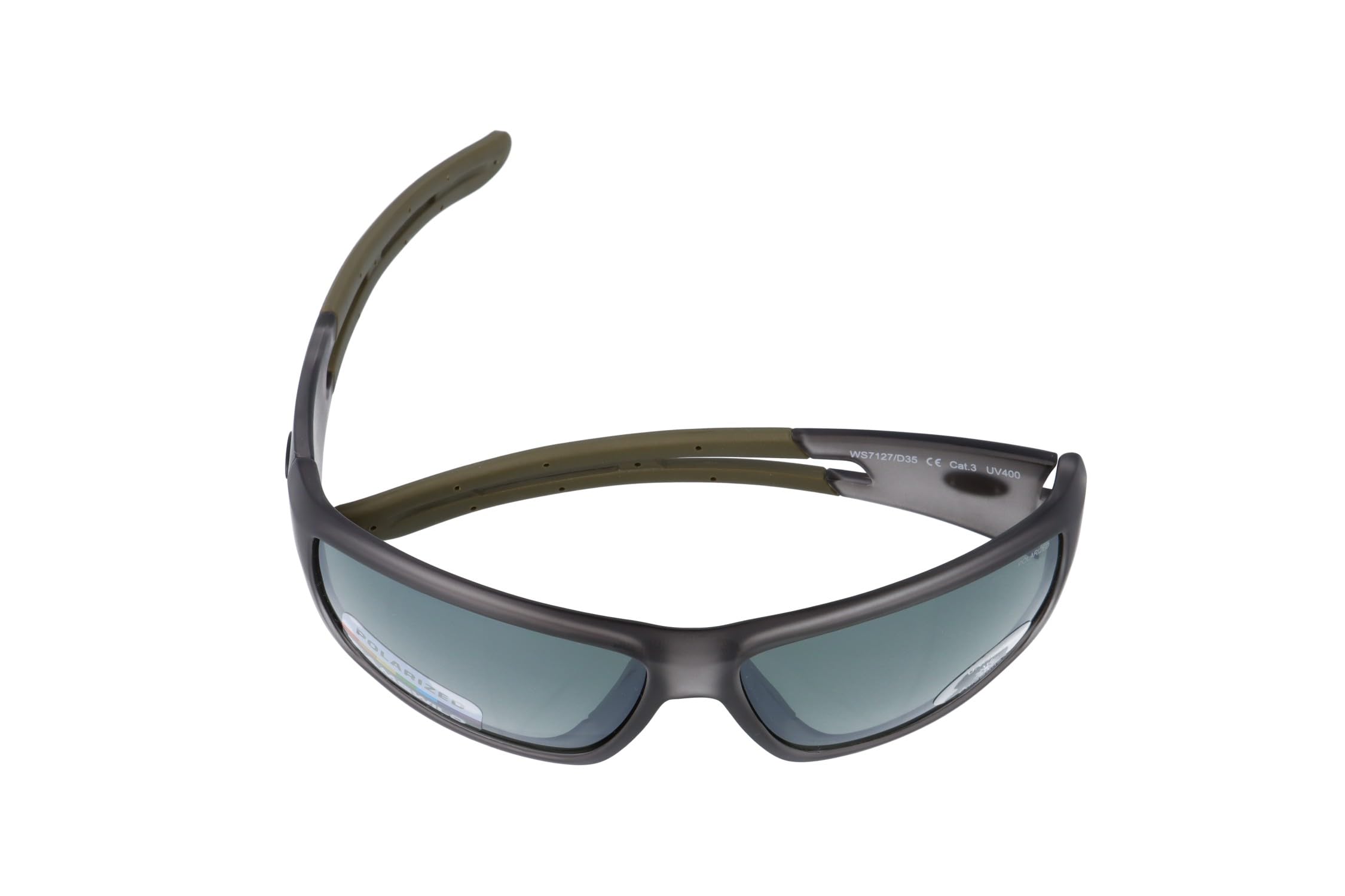 Gamswild WS7127 okulary przeciwsłoneczne polaryzacyjne GAMSSTYLE okulary rowerowe okulary narciarskie modne okulary damskie męskie unisex | szare | czarne | niebieskie |, kolor: szary
