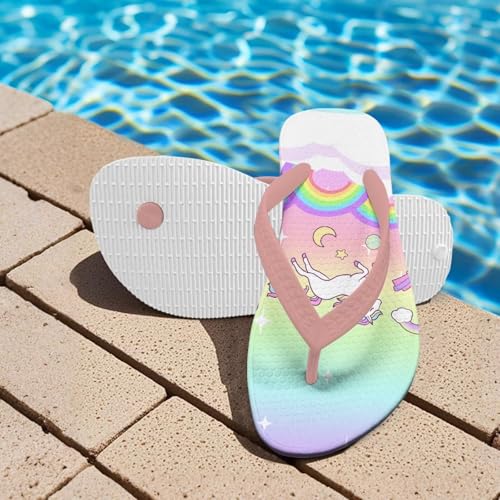 Girls Boys Cartoon Flip Flops Sandals Kids Water Shoes Thong Beach Slides Slip-on Quick Dry3