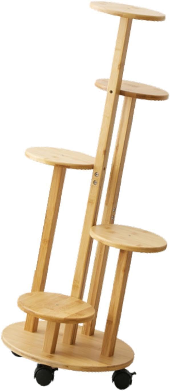 竹の植物スタンド、屋内のための多層花の棚と 楽天市場】フラワー