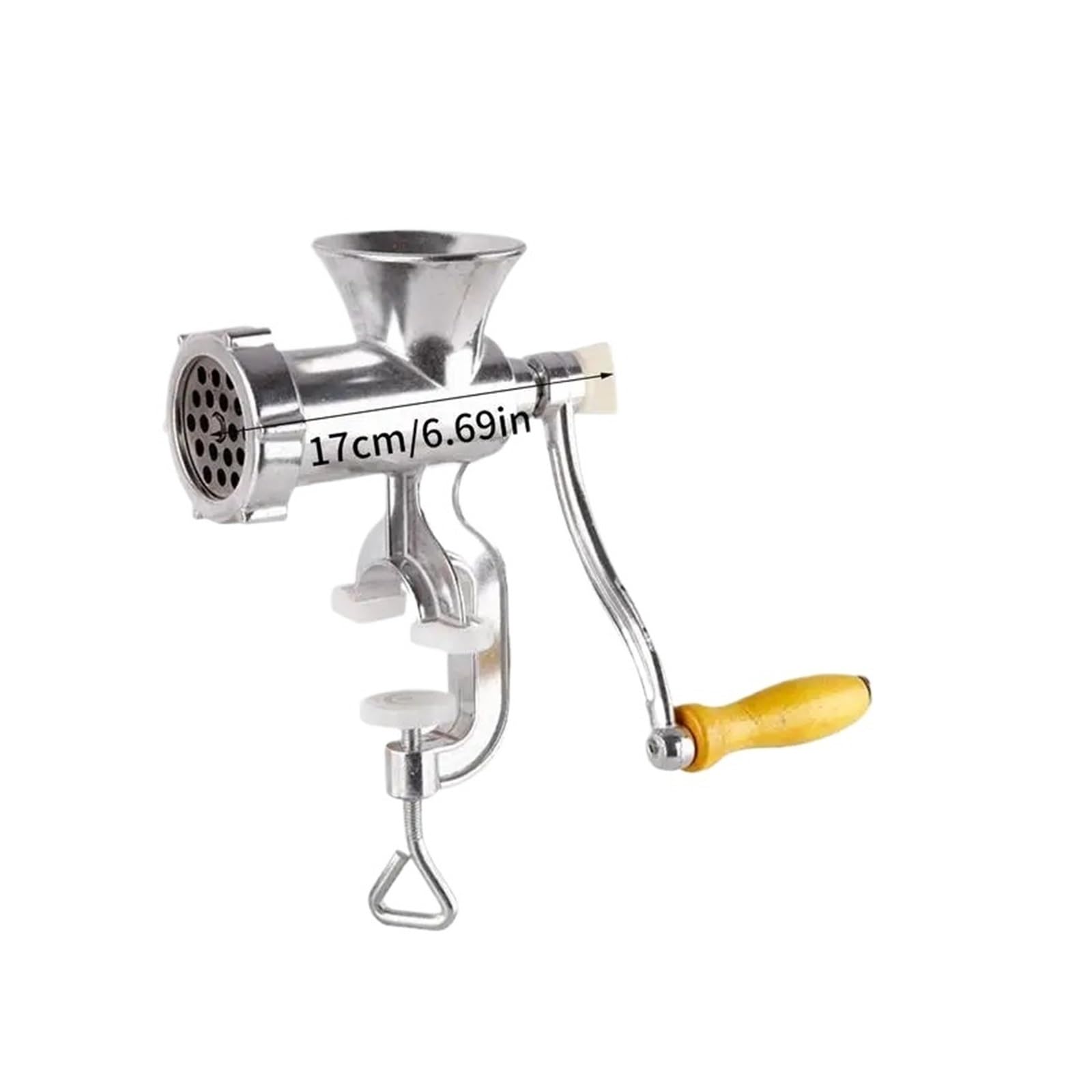 Máquina trituradora de carne Manual, embutidora salchichas mano for saborizante