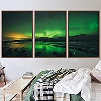 3 Piece Framed Canvas Wall Art Dayspring Canvas Prints Home Artwork Decoration for Living Room,Bedroom - 16