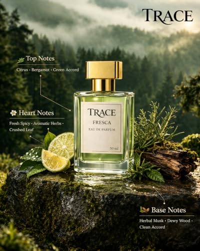 Image of Trace Fresca Perfume for Men & Women | Fresh Aquatic Long Lasting Eau De Parfum | Premium Fragrance Spray for Daily Wear Office Party Travel Casual Use 50ml Pack of 1
