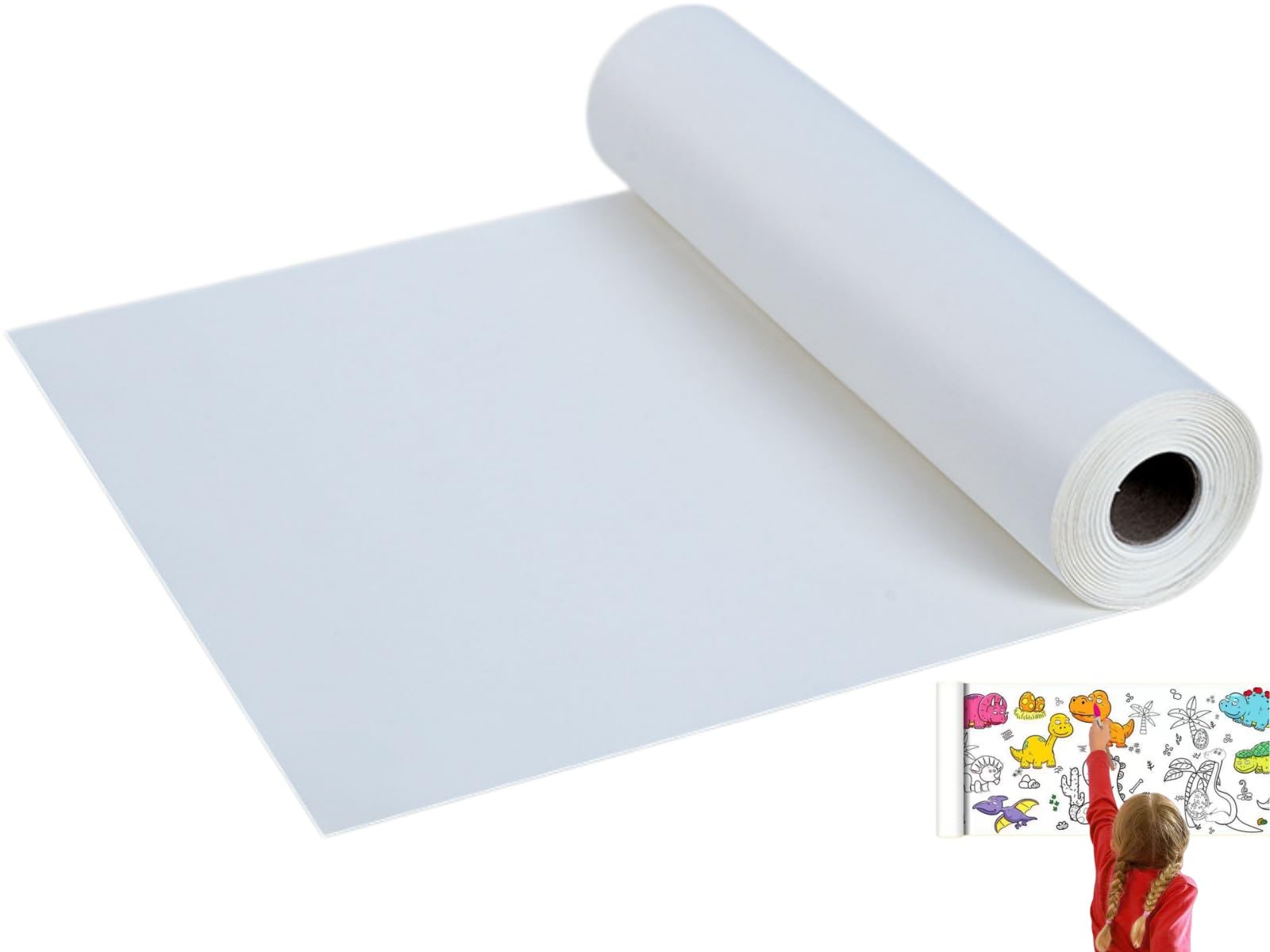 Rotolo di Carta da Disegno Bianco,Rotolo di Carta da Ricalco,Rotolo di Carta da Disegno Per Bambini,Rotolo di Carta Trasparente,Rotolo di Carta Bianca,Rotolos di Carta da Disegnos Bianca,30m