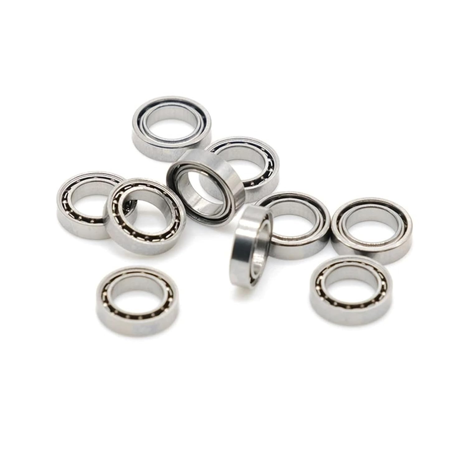 10Pcs Handpiece Bearing SMR74 4 * 7 * 1.6 mm 440C Stainless Steel Bearings MR74 4x7x1.6 50000rpm no Heating