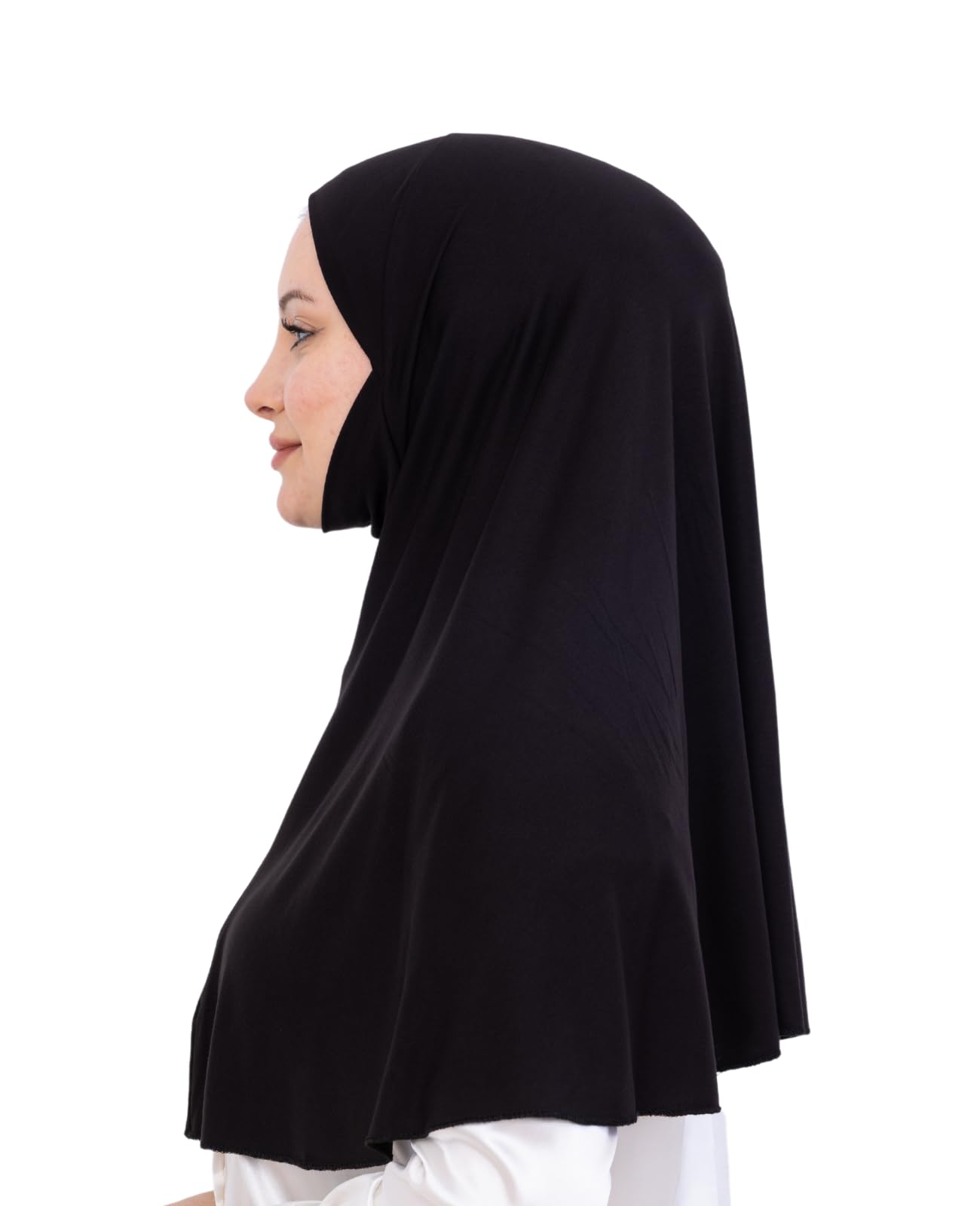 Prien Łatwy do noszenia hidżab dla kobiet, muzułmański natychmiastowy turban z nikabem, islamskie ubrania, miękki szalik do modlitwy, Abaya, Khimar
