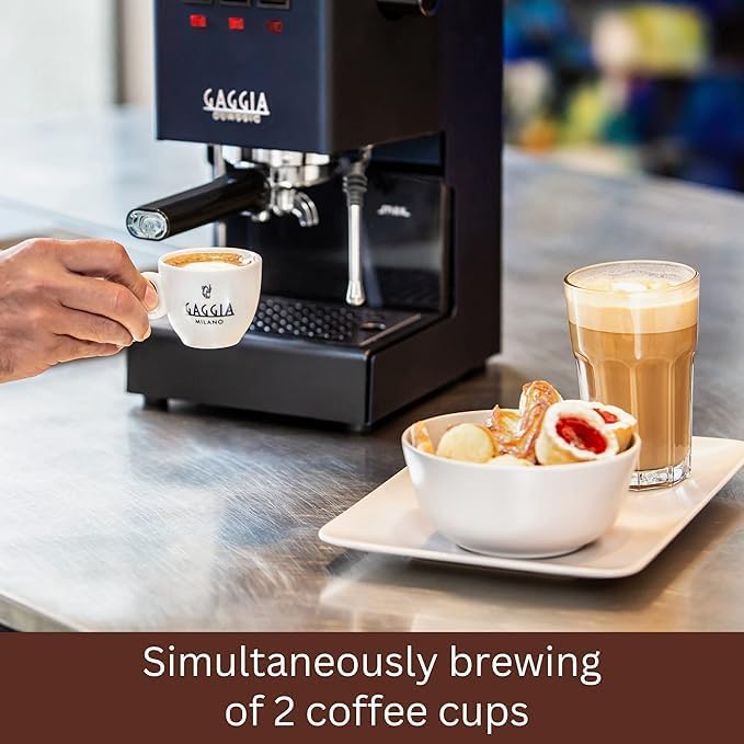 Image of Kofihaus E24 Semi-Automatic Espresso Coffee Machine | 15 Bar Italian Pump | Commercial Steam Wand | Ground Coffee Compatible