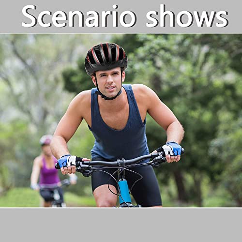 Casque-Velo-homme-KINGLEAD-Casque-Velo-Femme-Certifie-CE-avec-Lumiere-LED-Rechargeable-USB-Visiere-Protection-UV-Magnetique-Detachable-Autocollant-Lumineux-Reglable-Casque-Vtt-Route-Montagne-KL-049