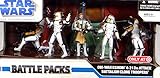 Star Wars Clone Wars Exclusive Action Figure Battle Pack Obi-Wan Kenobi and 212th Attack Battalion Clone Troopers