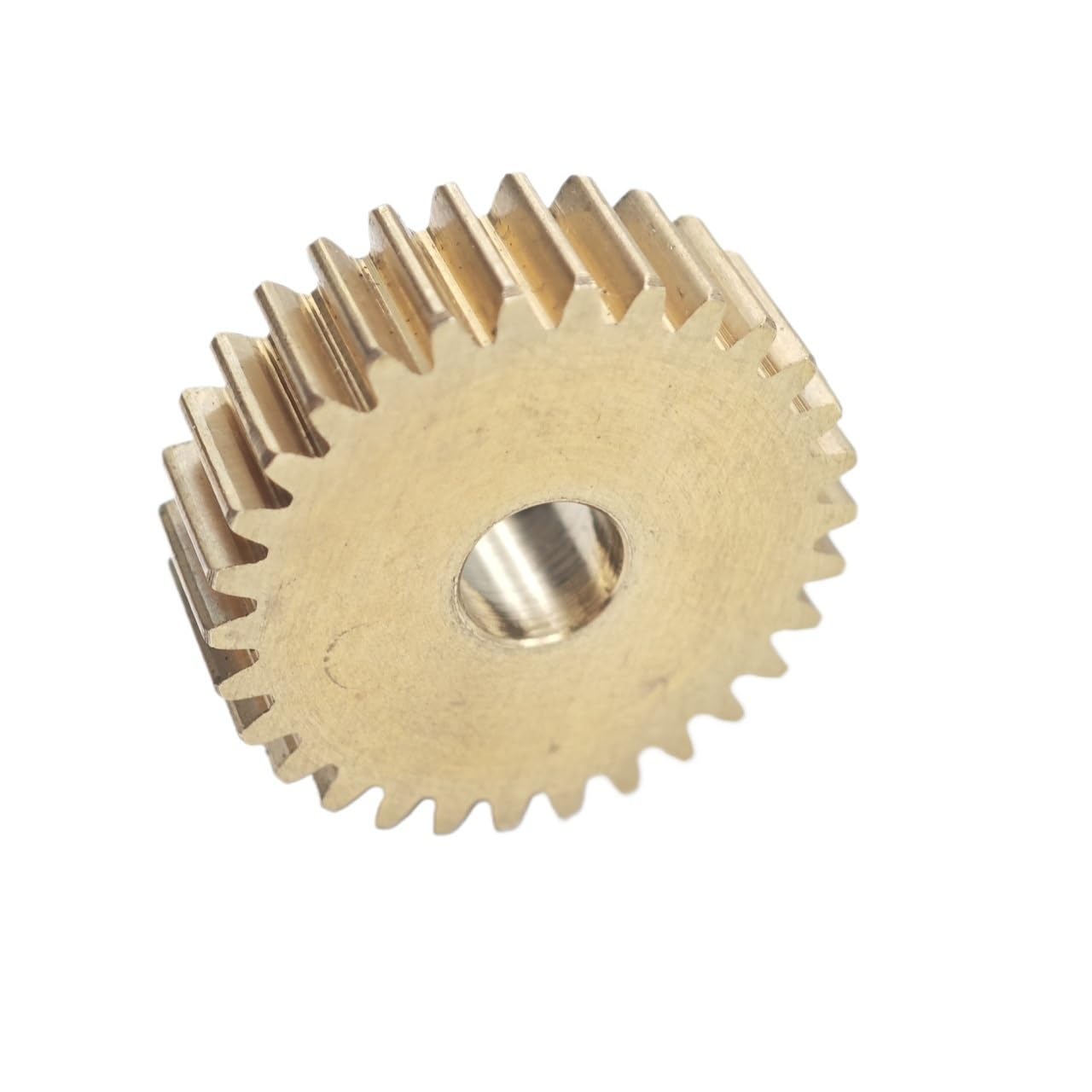 0,6M 140T Messing-Stirnrad mit geraden Zähnen, Ritzel, Modul 0,6, 140 Zähne, flaches zylindrisches Zahnrad, Getriebe, mechanisches Zahnrad Mechanisch(3mm bore)