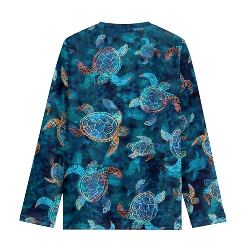 Upetstory Long Sleeve Shirt for Boys Girls Tee Tops Size 3-16 Years Old4