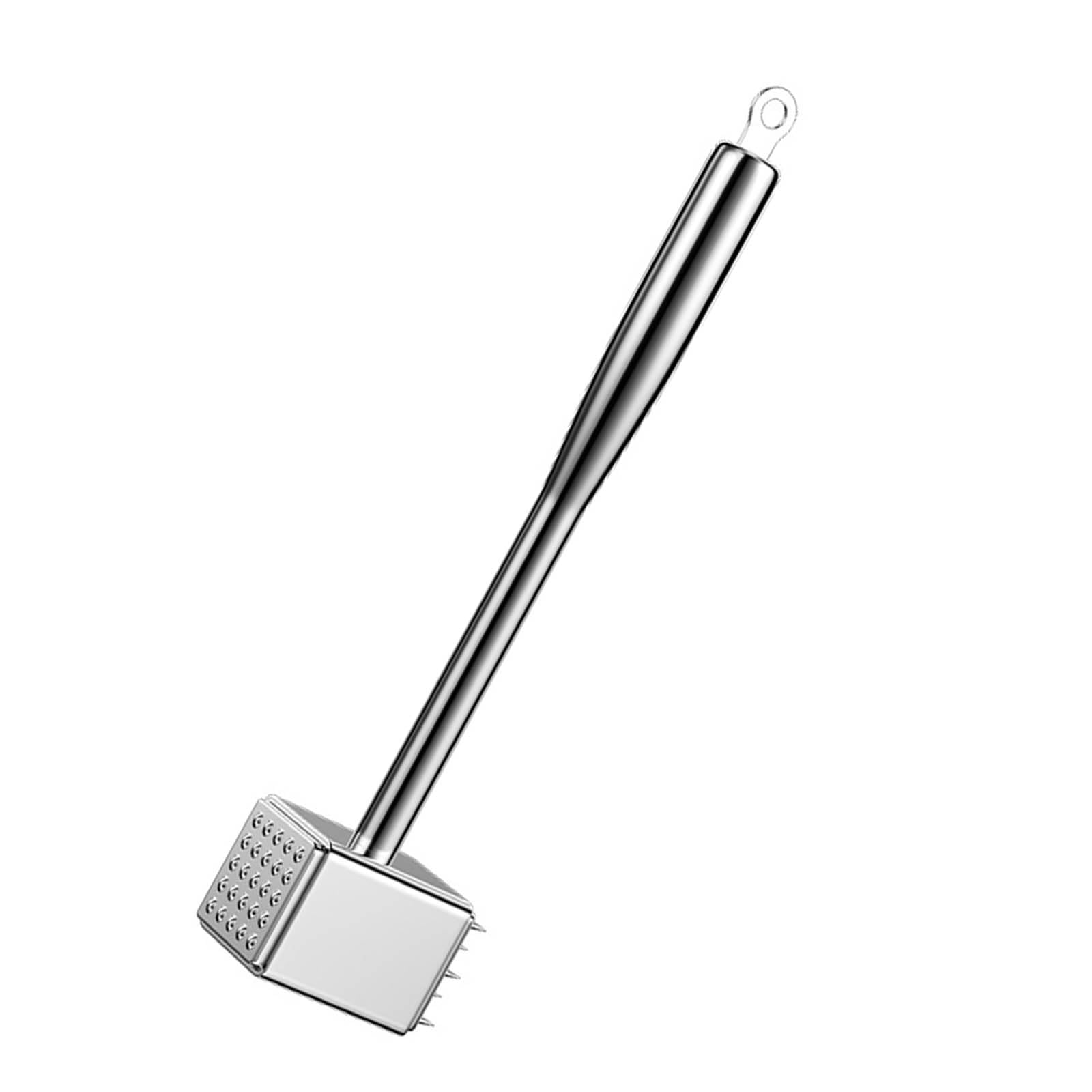 Kalttoy 316 Stainless Steel Meat Mallets with Ergonomic Handle for Tenderizing Steaks Dishwasher Safe Kitchen Gadget Ergonomic Meat Tenderizer