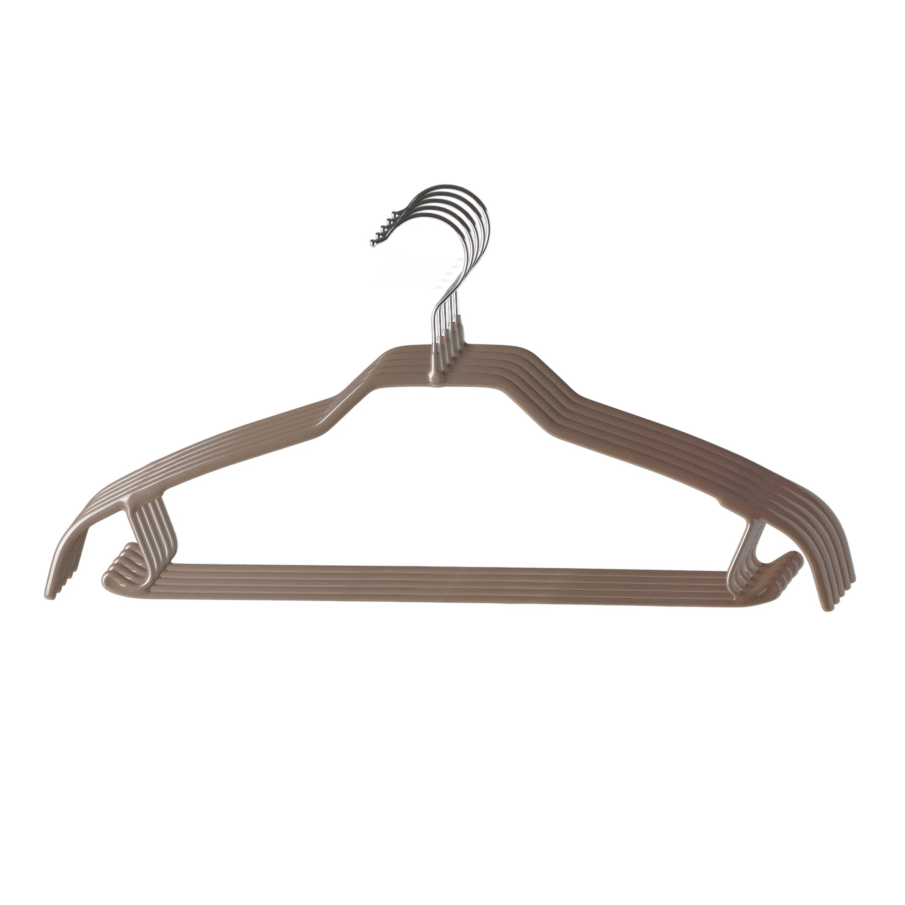 SHIMOYAMA Kleiderbügel, 5 Stück, 40 cm schlank Metallbügel m