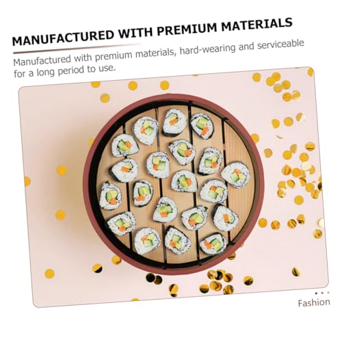 Set Plato Sushi 24.5cm con Bandeja 20cm Reutilizable miniatura 3