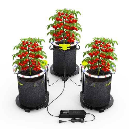 Elufah Saturn720 72W Under Canopy LED Grow Light Full Spectrum Grow Lights for Indoor Plant Seeding/Veg/Bloom Adjustable Height 12-22 3-in-1 Controller Plant Light for 2x4ft Indoor Growing