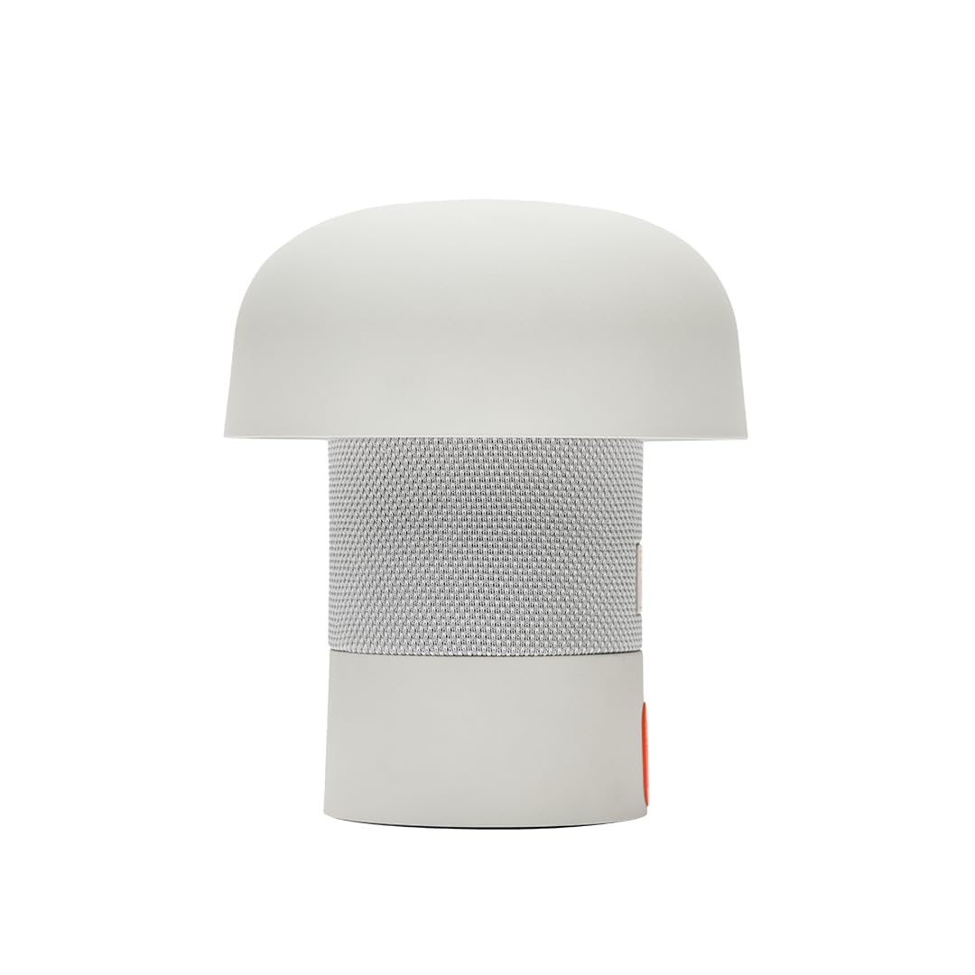 Kooduu Sensa Play Mini - Bluetooth Enceinte avec Lampe - Blanc Nuageux