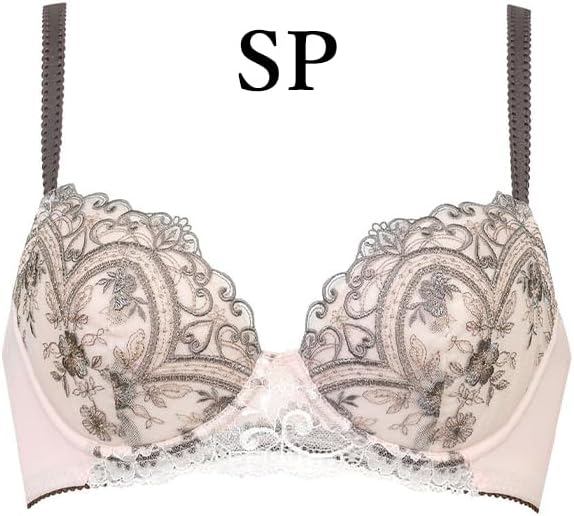 [ワコール] ウイング Wing レシアージュ Lesiage PB6000 ブラジャー 3/4カップ 花 レース 脇高 谷間 60