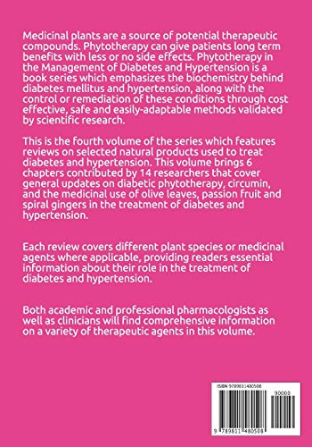 Phytotherapy in the Management of Diabetes and Hypertension - Volume 4