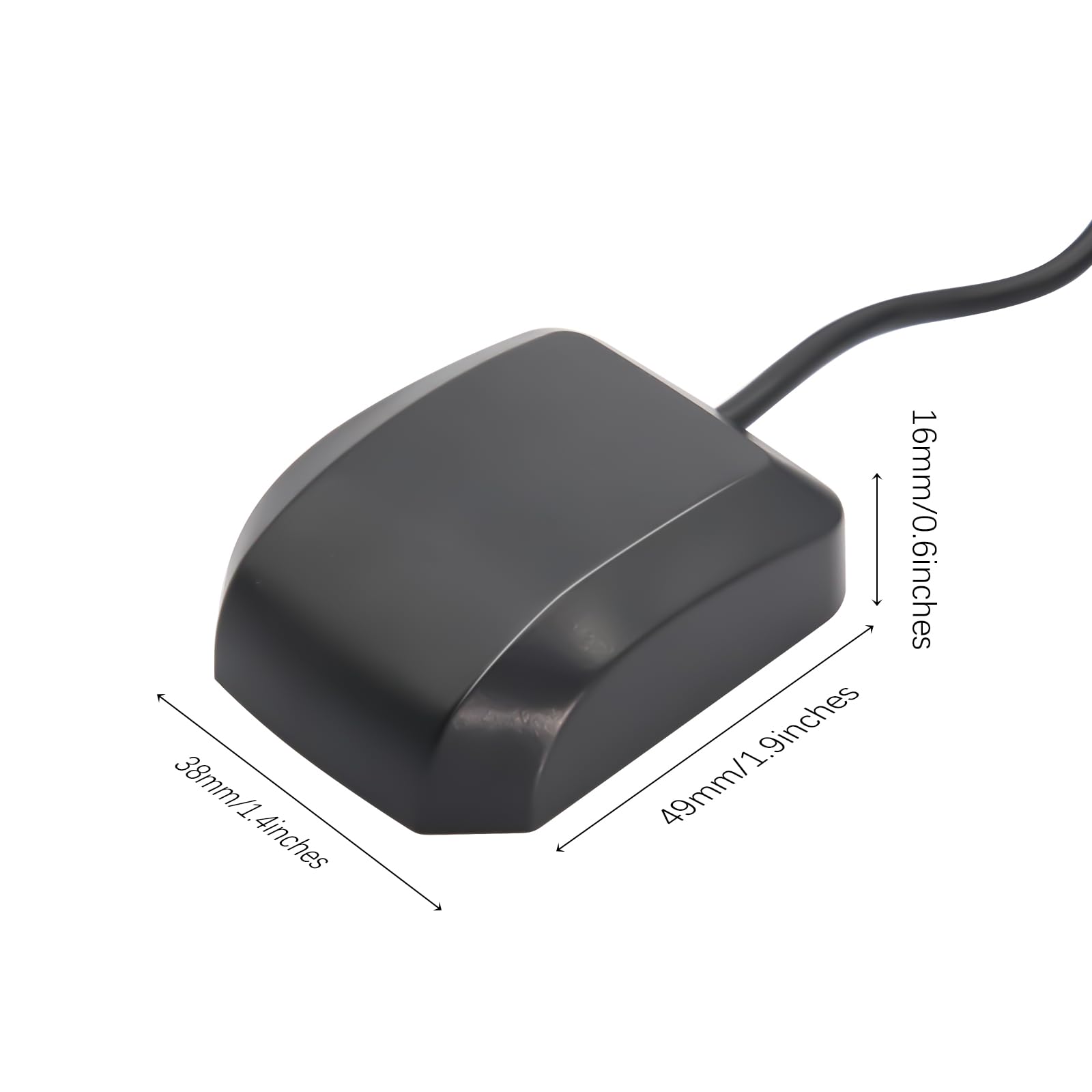 USB-GPS Modul Binghe VK-162 USB-GPS-Navigationsmodul PS Dongle Empfänger Externe Antenne Wasserdicht Staubabweisend kompatibel mit Arduino mit Linux mit GOO-g-le Earth