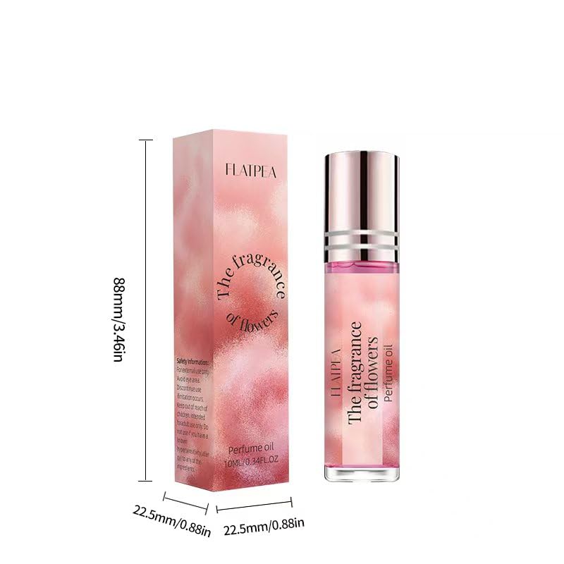 Pheromone Roll On Perfume Oil for Women, Rose Patchouli Geranium Scent, Alcohol-Free Floral Fragrance, Long Lasting Feminine Scent - Image 6