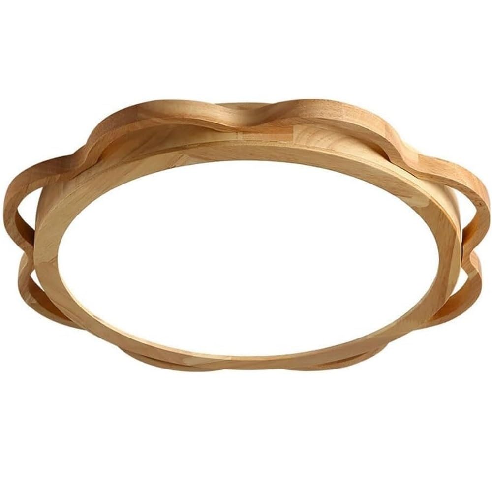 Lampe ronde en acrylique au motif vague pour l'ambiance du bureau