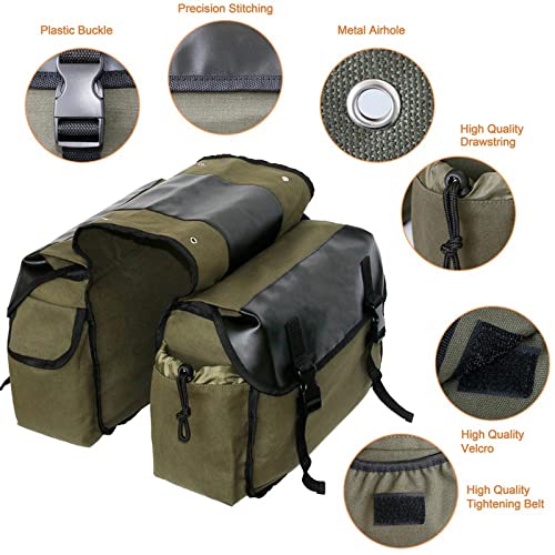 3DTengkit Borsa da bicicletta in tela per