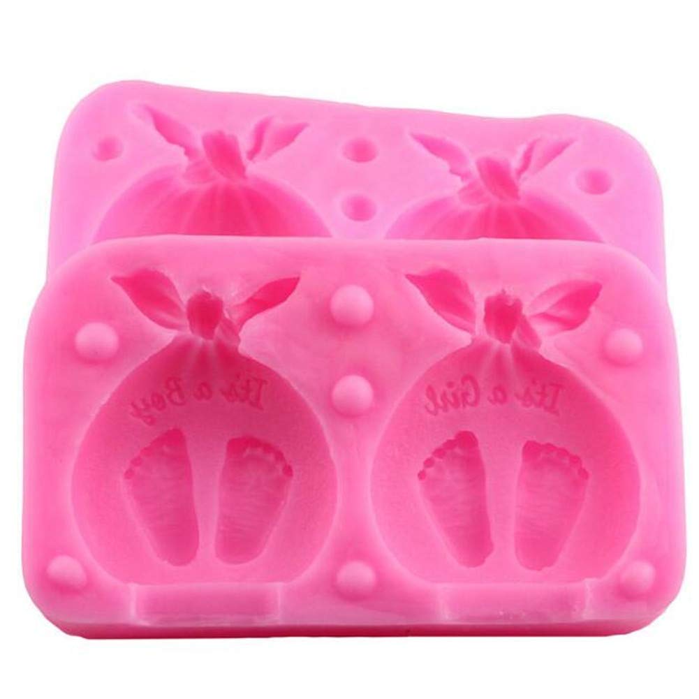 Grote Slapen Baby Fondant Siliconen Mal Voor Pasgeboren Party Cake Topper Decoratie Chocolade Zeep Wax Klei 3.6x2 inch
