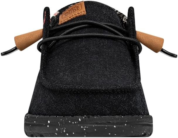 HEYDUDE Women's Wendy Washed Canvas | Women’s Shoes | Women’s Lace Up Loafers | Comfortable & Light-Weight