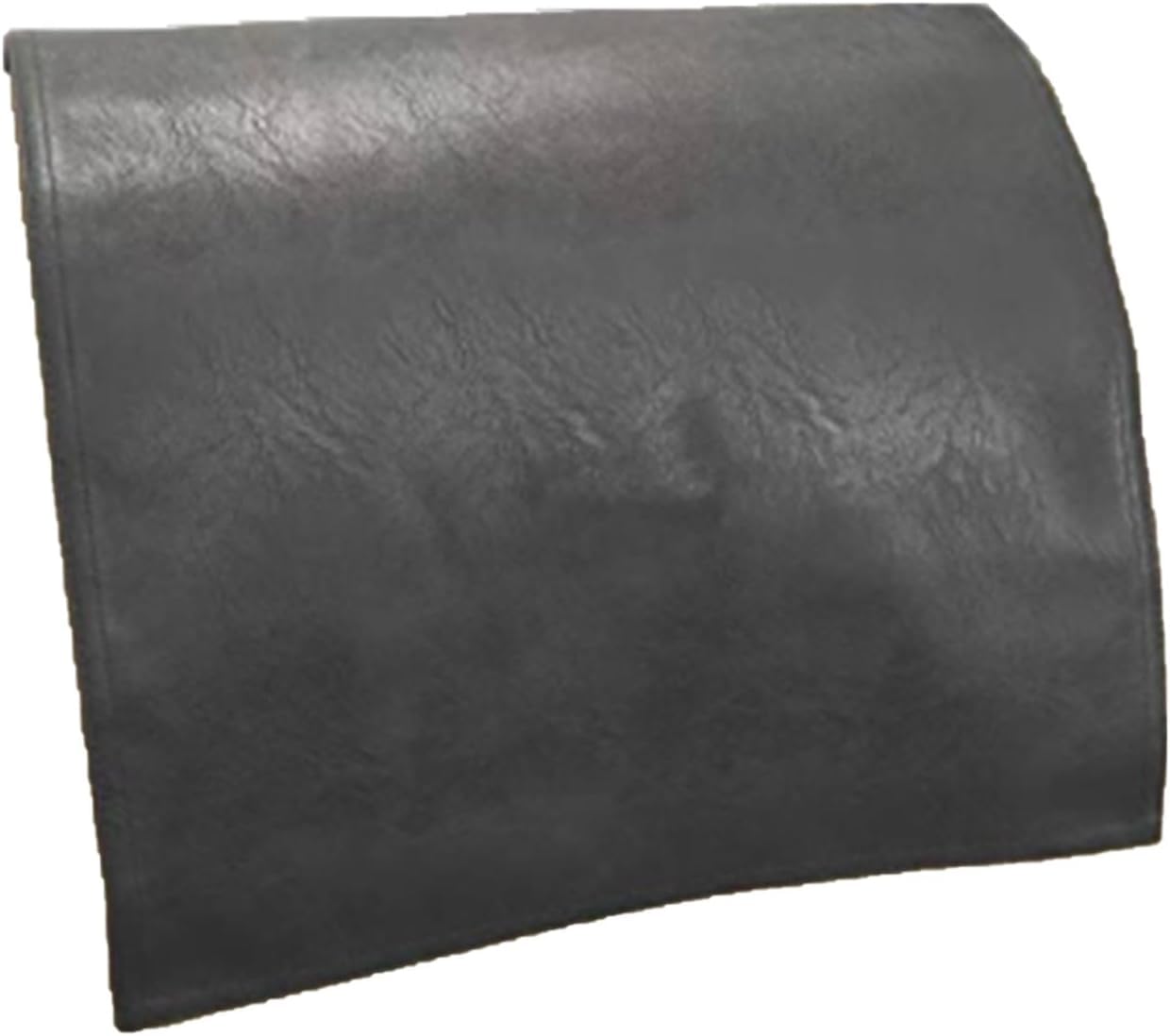 FUMANLOU Headrest Cover for Recline Chair, Premium Faux Leather Furniture Slipcovers, Non Slip Recliner Headrest Protector, Sofa Head Covers, Chair Back Covers Headrest (dark grey)