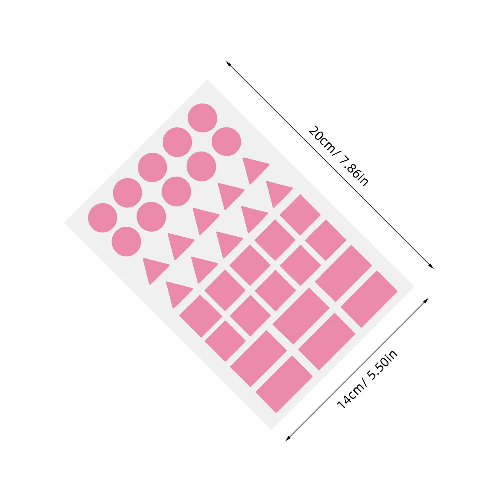 Homoyoyo 100 Fogli Etichette Adesive Colorate Scrivibili Multi-forme per Codifica e Organizzazione Documenti Sticker Rimovibili per Scuola Ufficio Casa