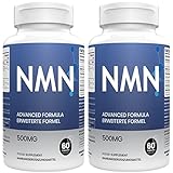 Advanced NMN 750mg contiene los 4 ingredientes en 1 cápsula | NMN 500mg con 99% de Trans-Resveratrol y Cofactores | Fuente natural (2PACK)