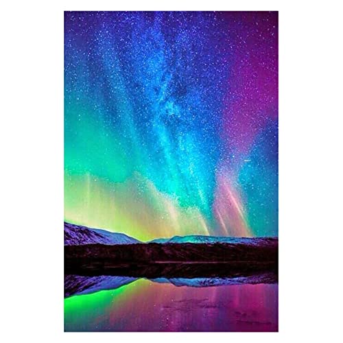 Vol ronde Diy Diamond Painting Moon 5D Handgemaakte Diamant Borduurwerk Kit Mozaïek Seaside Landscadeau Kunst Kit… - Afbeelding 5