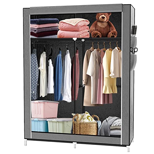 LANTUS Armadio in tessuto aperto con asta