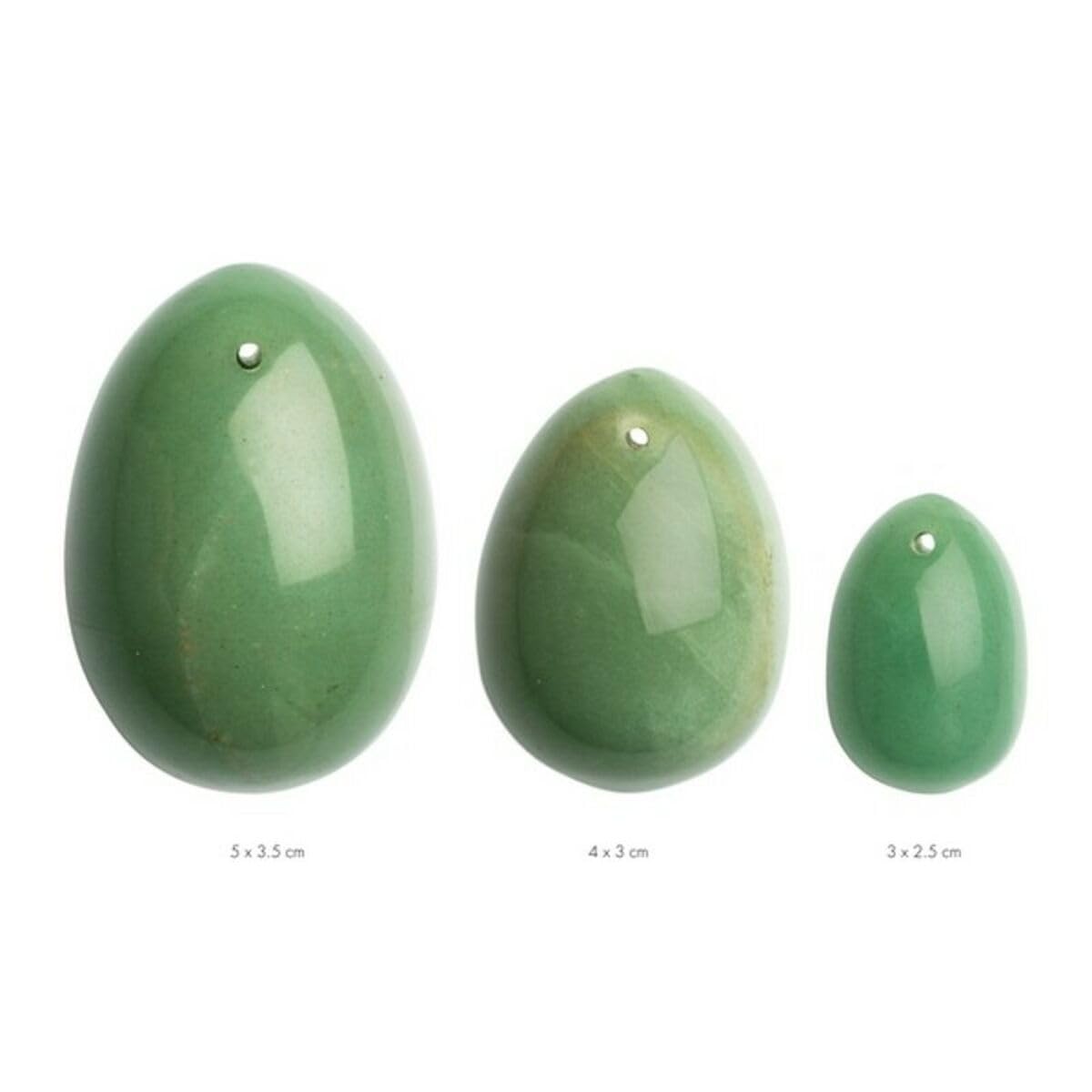 E29241 Yoni Egg Set Reiner Amethyst, 290 g