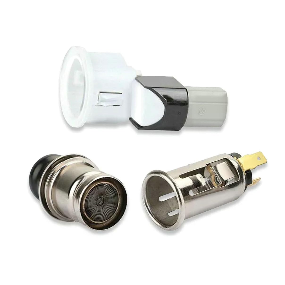 corolla cigarette lighter socket 12V Car Plug Assembly 85500-12240 for Toyota 4Runner Rav4 Land Cruiser Lexus RX330 Please make sure our part number matches your original one A ABSOPRO Cigarette Lighter Assembly