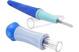 2 Sided Clover Felting Tool, Pen Style with 3 Needles, Punch Style...