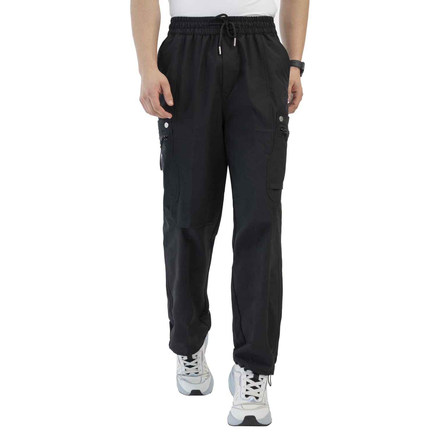 red tape Black Pants for Men-picture-53