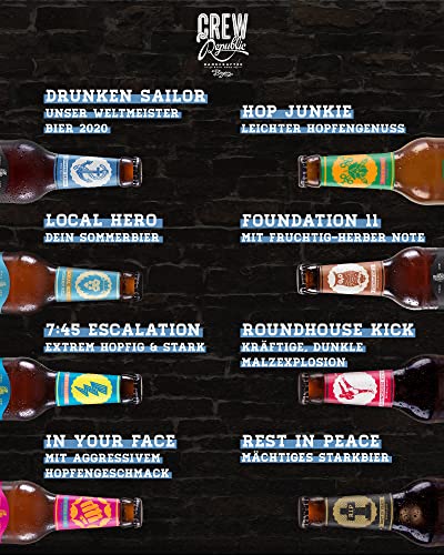 CREW REPUBLIC Craft Bier Mix Probierset | Geschenkidee für Männer | Bierspezialitäten aus Bayern nach deutschem… - Image 3
