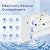 ICEPURE 20 Inch Whole House Pleated Sediment Water Filter Cartridge for Well Water, Replacement for ECP20-20, SPC-25-2020, ECP1-20, ECP5-20, SPC-25-2005, SPC-25-2001, 5 Micron 20" x 2.5", 6PACK