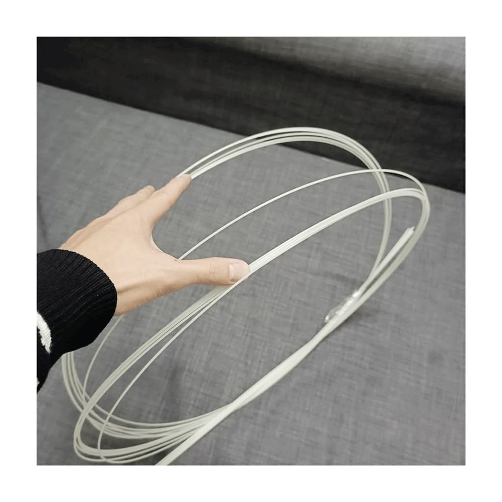 Varilla de fibra de vidrio blanca de 300 cm, 1 pieza (opciones de diámetro: 0,8 mm-5 mm)(2.5x3000mm)