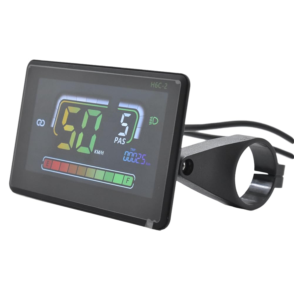 Compteur de Vitesse Bluetooth pour Vélo Électrique, Écran LCD, UART, 5 Broches