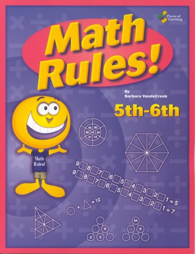 Math rules!: 5th-6th grade 25 week enrichment challenge *Now includes PDF of Book*