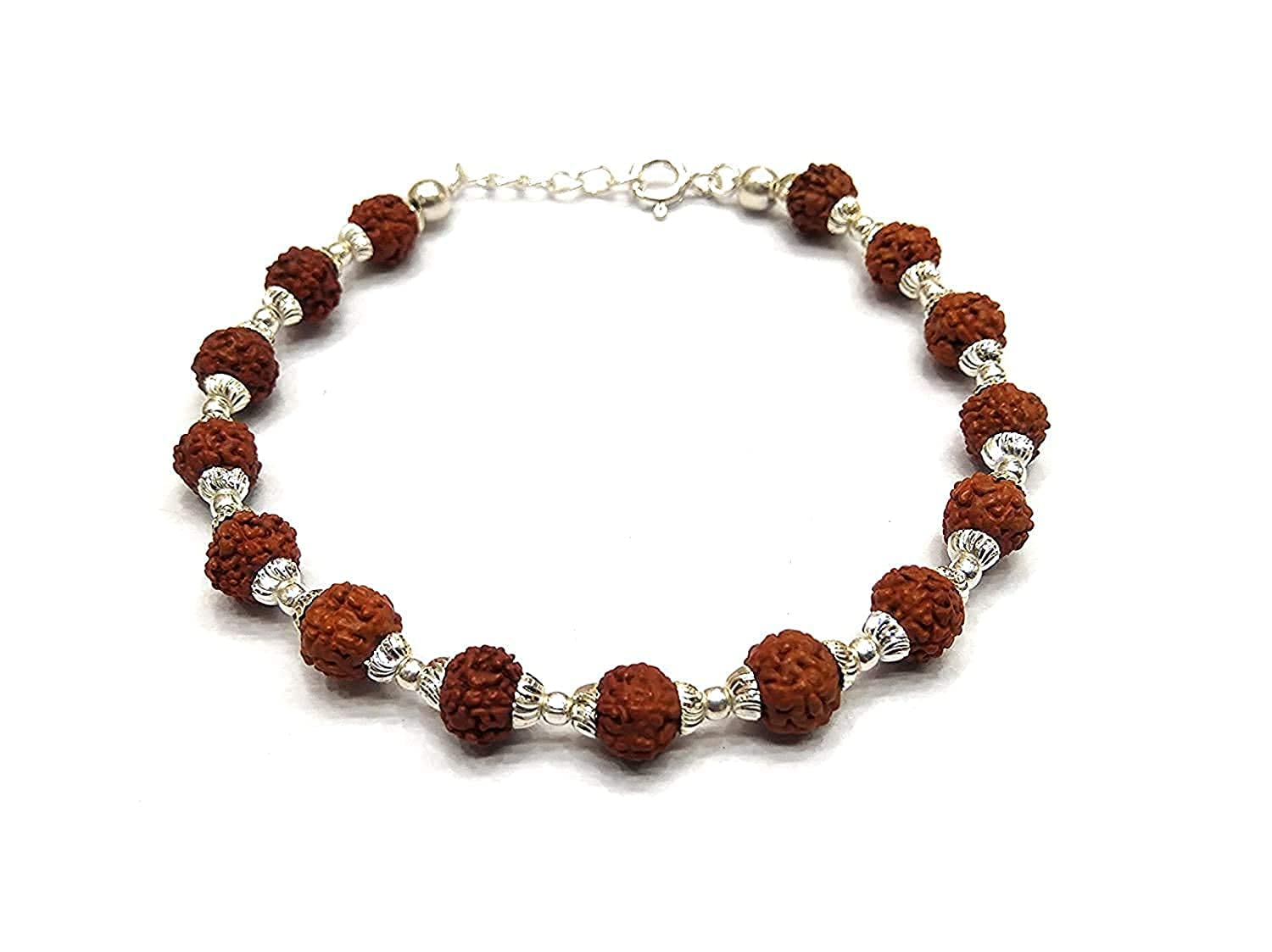 See full amazon price history chart for DHRUVS COLLECTION Rudraksha with 925 Sterling Silver Flower Caps Adjustable Bracelet for Unisex Adult DHRUVS COLLECTION Rudraksha with 925 Sterling Silver Flower Caps Adjustable Bracelet for Unisex Adult (B0B42ZBG3G) Amazon Price History, Amazon Price Tracker
