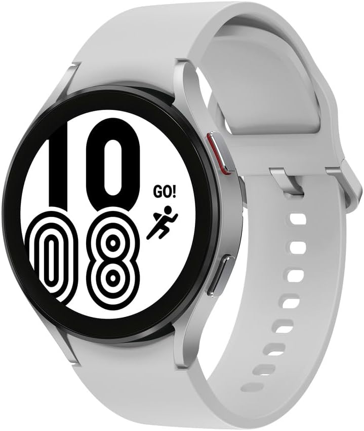 Samsung Galaxy Watch 4 Bluetooth & GPS Smartwatch, 44mm - Silver (Renewed)