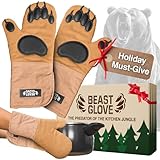 Bear Paw | Beast Glove Oven Mitts | Bear Hands Oven Mitts | Kitchen Pot Holders Set | Heat Resistant Oven Mittens for Kitchen